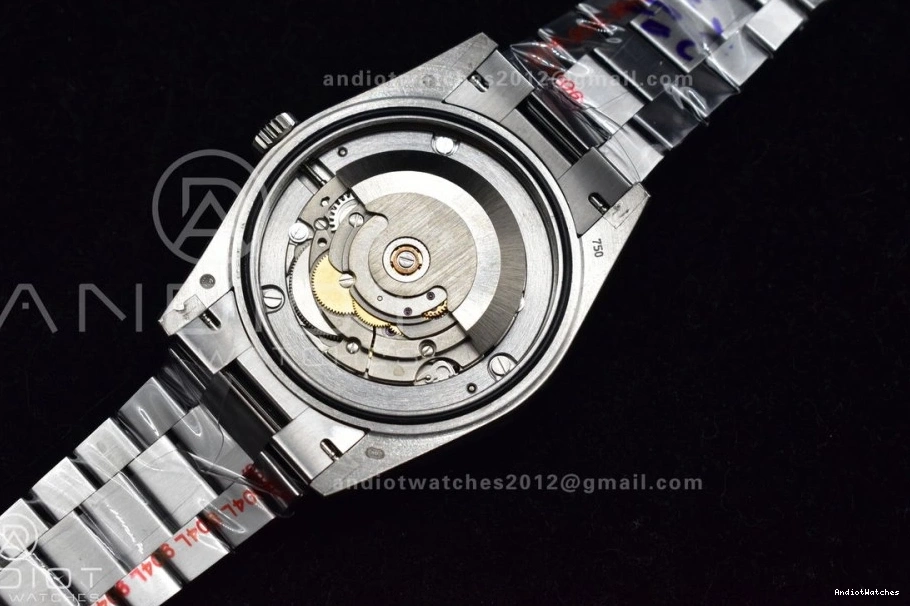 Stretchable Bracelet Dial DayDate V Grey Markers 40 904L Stick Steel On A2836 GMF 704 President Weighted Tungsten 0420